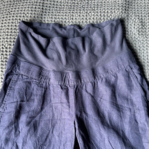 H&M Mama Maternity linen pants - Picture 3 of 6